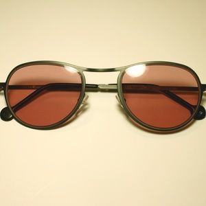 la eyeworks new vintage titanium glasses, womens